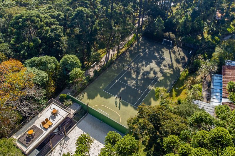 Quadra de Tênis - Hotel Toriba em Campos do Jordão