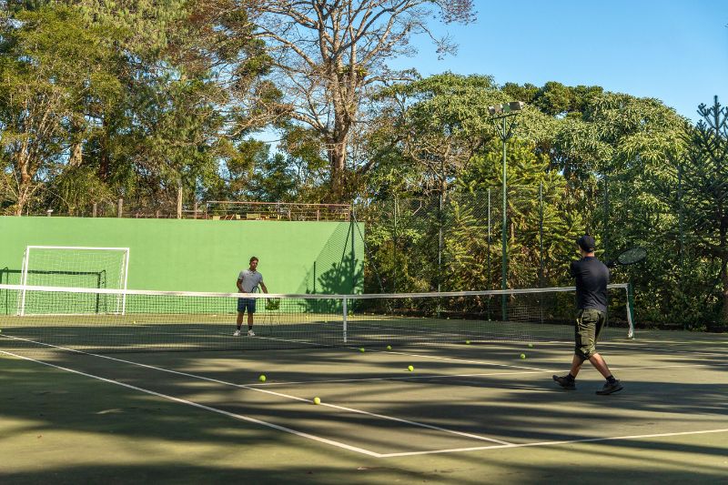 Quadra de Tênis - Hotel Toriba em Campos do Jordão