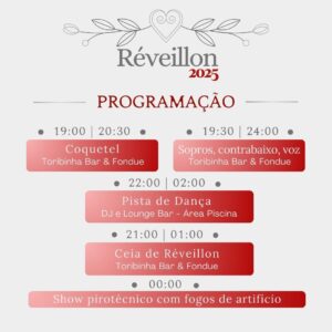 Menu Réveillon 2025 - Não Hóspedes - Hotel Toriba em Campos do Jordão